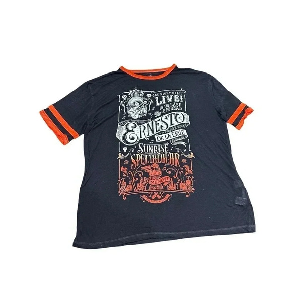 Disney Store Pixar Coco Ernesto De La Cruz Adult Short Sleeve T- Shirt Size L - Picture 1 of 7